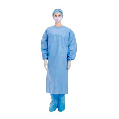 China SMS Sterile Disposable Surgical Gown Aami Level 1 2 3 4 50-72gsm for sale