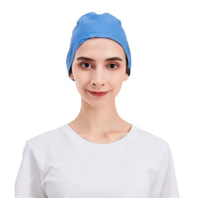 Chine Chapeau 20-60gsm de docteur Disposable Non Woven gonflant pour le personnel hospitalier à vendre