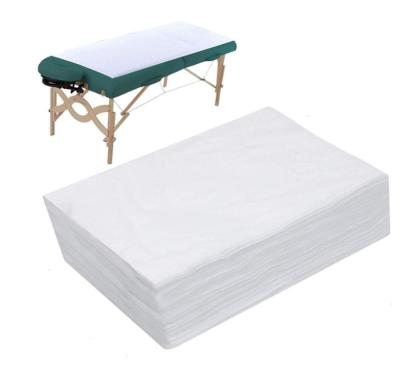 China Waterproof SPA Disposable Bed Cover Non Woven Fabric for sale