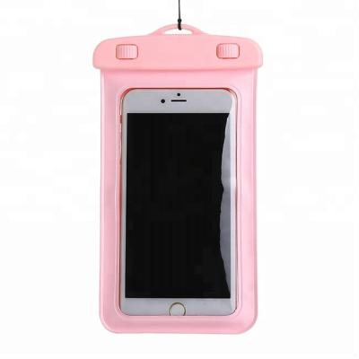 China 100% waterproof new product high quality pvc mobile phone waterproof bag for sale