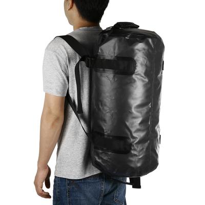 China Waterproof. Foldable bag. Factory Wholesale Lightweight New Arrival PVC Fleece Waterproof Gym Bag for sale