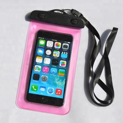 China 100% Customized Waterproof High Quality PVC Mobile Phone Pocket Waterproof Bag for sale