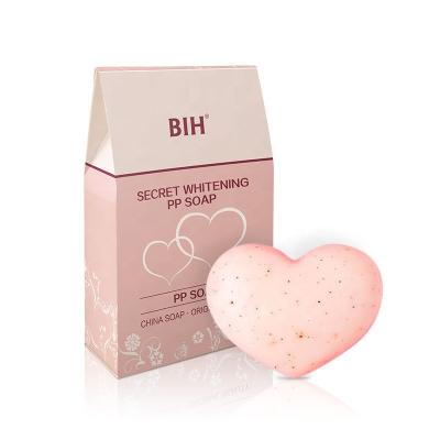 China BIH Hip Foundation Cleansing Care Scrub Soap Tip Exfoliating Whitening Soap With Japan Technology for sale