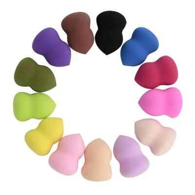 China High Quality Latex Free Latex Free 13 Colors Guord Shaped Super Soft Make Up Base Powder Beauty Makeup Sponge Soft Blast for sale