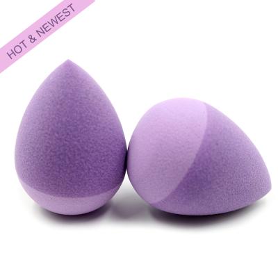 China Latex Free + Silicone Gel New Arrival 2020 Hot Selling Amazon Beauty Makeup Make Up Sponge Blender Cosmetic Puff Puffs Light Purple Super Makeup Sponges for sale