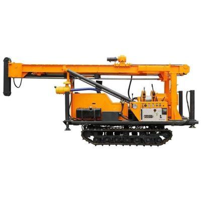 China High Drilling Efficiency Water Gas Water Well Drilling Rig, Double Head Hydraulic Motor Power Multifunctional Drilling Rig for sale