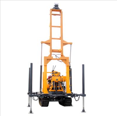 China Cheap High Efficiency 200m Full Hydraulic Crawler Mounted Portable Water Well Drilling Rig for sale