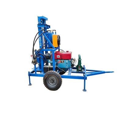 China Lightweight High Efficiency Borehole Pump Farmland Irrigation Diesel Rig Small Household Water Well Drilling Rig for sale