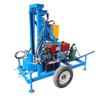 China Portable High Efficiency Drilling Water Well Rig Machine for 150m Drilling Depth for sale