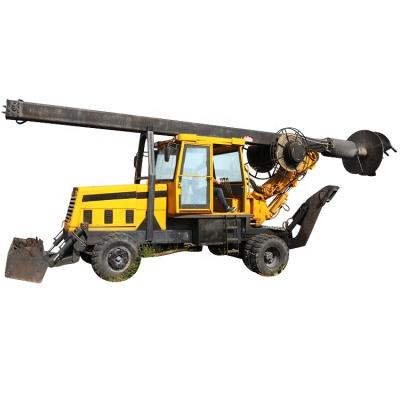 China Lightweight High Drilling Efficiency Large Rotary Drilling Rig Diameter Housing Base Ram 15m Ram Machine for sale