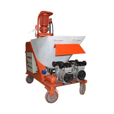 China Gypsum dry mixed plaster putty machine mortar spraying machine/automatic plastering machine for sale