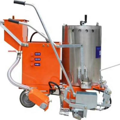 China Saves Fuel Thermoplastic Hand Push Paint Road Line Marking Machine For Sale for sale