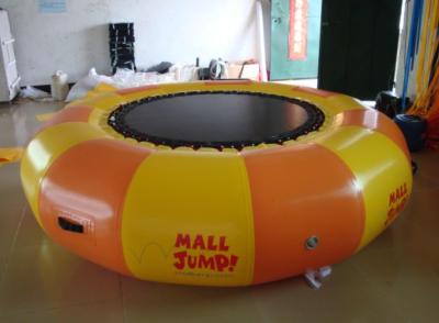 China Inflatable Water games / inflatable water Trampoline air tight pvc tarpaulin for sale