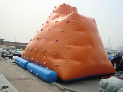 China Inflatable Water games / inflatable water iceberg / climbing tower air tight pvc tarpaulin for sale