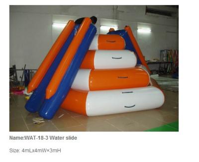 China Inflatable Water games / inflatable water iceberg / climbing tower air tight pvc tarpaulin for sale