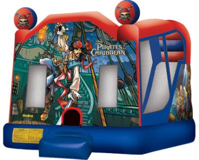 China Inflatable Bouncer combo / Bouncer and slide combo / inflatable DISNEY PIRATEcombo for sale