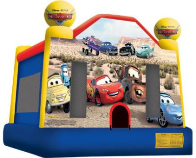 China Inflatable Bouncer combo / Bouncer and slide combo / inflatable cars combo for sale