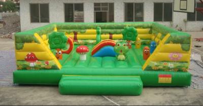 China Inflatable fun city / inflatable playground  / kids bouncer slide playground fun city for sale