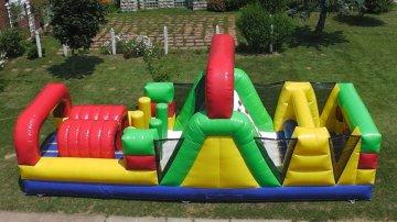 China inflatable obstacle course / inflatable hot selling climbing obstacle course for kids playing for sale