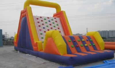 China inflatable obstacle course / inflatable climbing obstacle course for kids play for sale