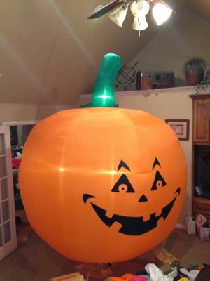 China Inflatable christmas / halloween / inflatable festival cartoon / inflatable pumpkin for sale