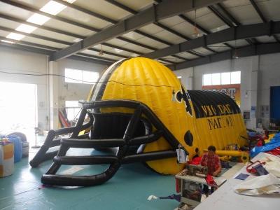 China Portable Inflatable football helmet entrance tunnel, football tunnel for sale