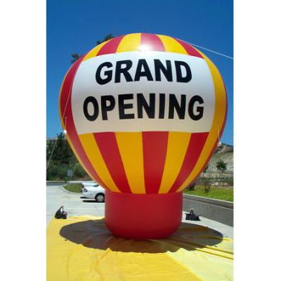 China Giant ground helium inflatable advertising balloon for event promotion grand letter for sale