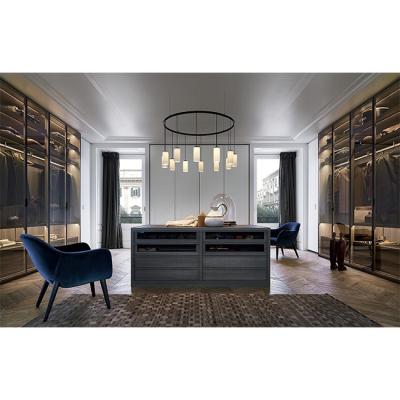 China (Other) Adjustable Modern Design Customized Luxury Closet Walk In Wardrobe Set for sale