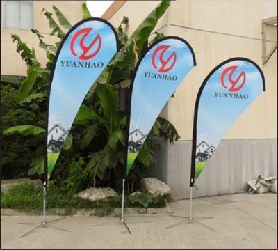 China Outdoor Decorative Flags And Banners Stand Polyester Business Banners And Signs for sale