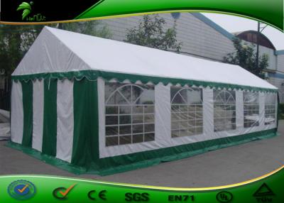 China Elegant White Backyard Party Event Folding Canopy Tent With 4 Wide Windows for sale