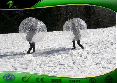 China Traje humano inflable de la bola de la burbuja loca del fútbol de los deportes del prado con el SGS en venta