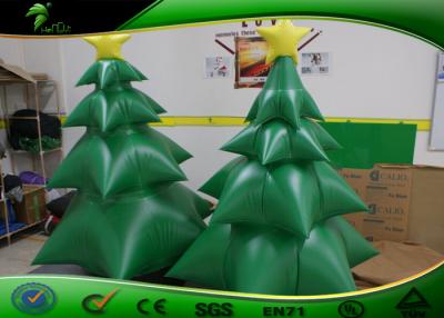 Cina Albero di Natale gonfiabile verde gonfiabile all'aperto delle decorazioni 1.8mH di festa in vendita