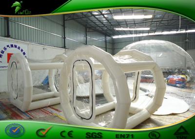 China La tienda inflable durable de la burbuja del PVC, aire cristalino inflable de la burbuja apoyó la bóveda en venta