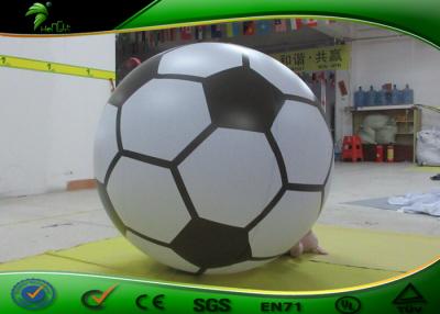 China Giant PVC Inflatable Water Toys , Dia 1.2m Inflatable Footballl Shape Beach Ball for sale