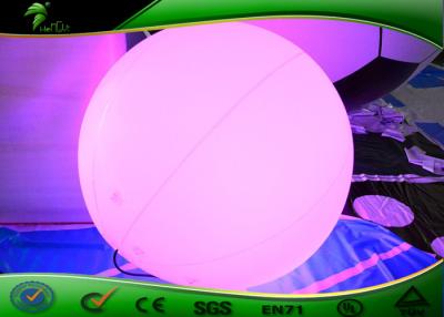 China Globo atractivo inflable de la iluminación del PVC LED de la decoración/diámetro el 1m de la iluminación/bola colorida de la luz de Infalatable en venta