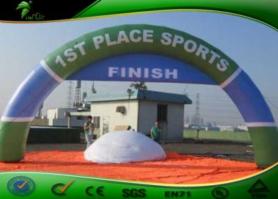 China Customized Advertising Inflatable Start Finish Arch For Sport Events Oxford Cloth for sale