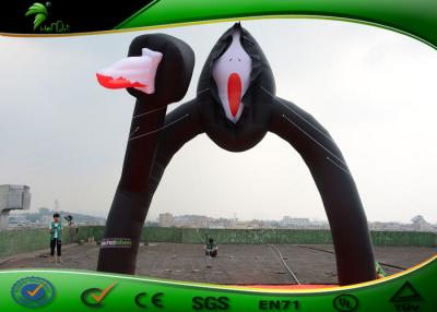 China Horrible Inflatable Outdoor Halloween Ghost Arch / Inflatable Arch For Decoration for sale