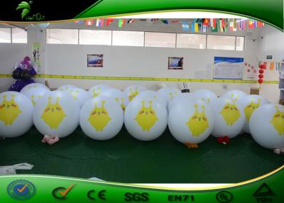 China A propaganda inflável do hélio dos desenhos animados bonitos brancos Balloons o PVC dos bens 0.18mm à venda