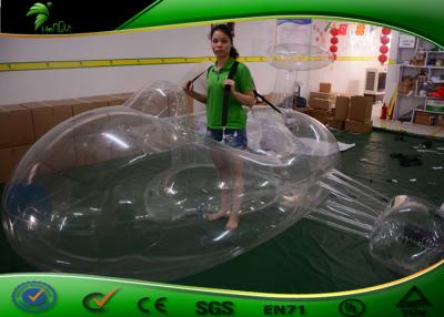 China Het opblaasbare Model/Opblaasbare Transparante Vliegtuig van het Replica'svliegtuig voor Waterpark Te koop