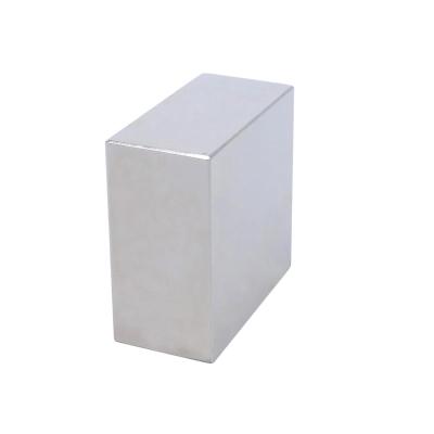 China Rare Earth Industrial Powerful Magnet Neodymium Strong Magnet N52 Block Large Magnets for sale