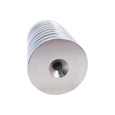 China Magnet Manufacturer Supply Super Strong Block Neodymium Magnet Industrial Round Disc Milled Magnets for sale