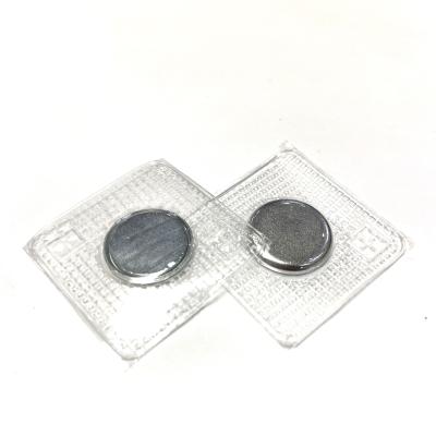 China Industrial Magnet 11 Years Professional Factory Manufacture PVC Coating Snap Magnet Disc Neodymium Sewing Magnetic Snap Button for sale