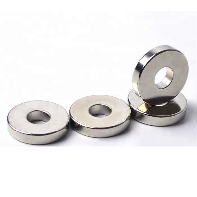 China Large Industrial Magnet Neodymium Ring Magnets Neodymium Plate Magnet For Speakers for sale