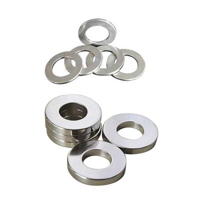 China Industrial Neodymium Plate Magnet Ring Neodymium Magnet Large Radial Speaker Magnet for sale