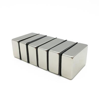 China High Level Industrial Magnet Block N52 Neodymium Magnet 50x25x10 for sale