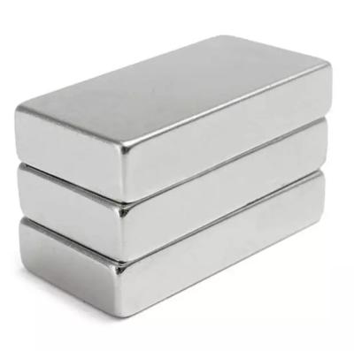 China Industrial Super Powerful Neodymium Magnet Block N35 Magnet 50x20x10 Mm Rare Earth Strong Magnet for sale