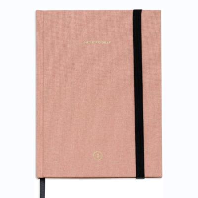 China Promotion Good Quality Custom Binder Cover Eco-friendly Paper Hot Selling Leather Canvas Notebooks for sale