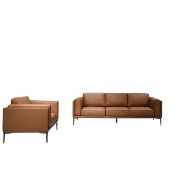 China Commercial Furniture General Use and Synthetic Leather Material office sofa for sale