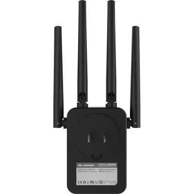 China Telecom Comfast Manufacturer Mini Wifi Extender Signal Amplifier Booster CF-WR754AC 1200Mbps Repeater Model None for sale