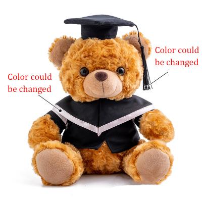 China New 2022 Plush Custom Lovely Graduation Custom Plush Soft Stuffed Animal Toy Soft Plush Teddy Bear Comfort Plush Toy For Baby for sale